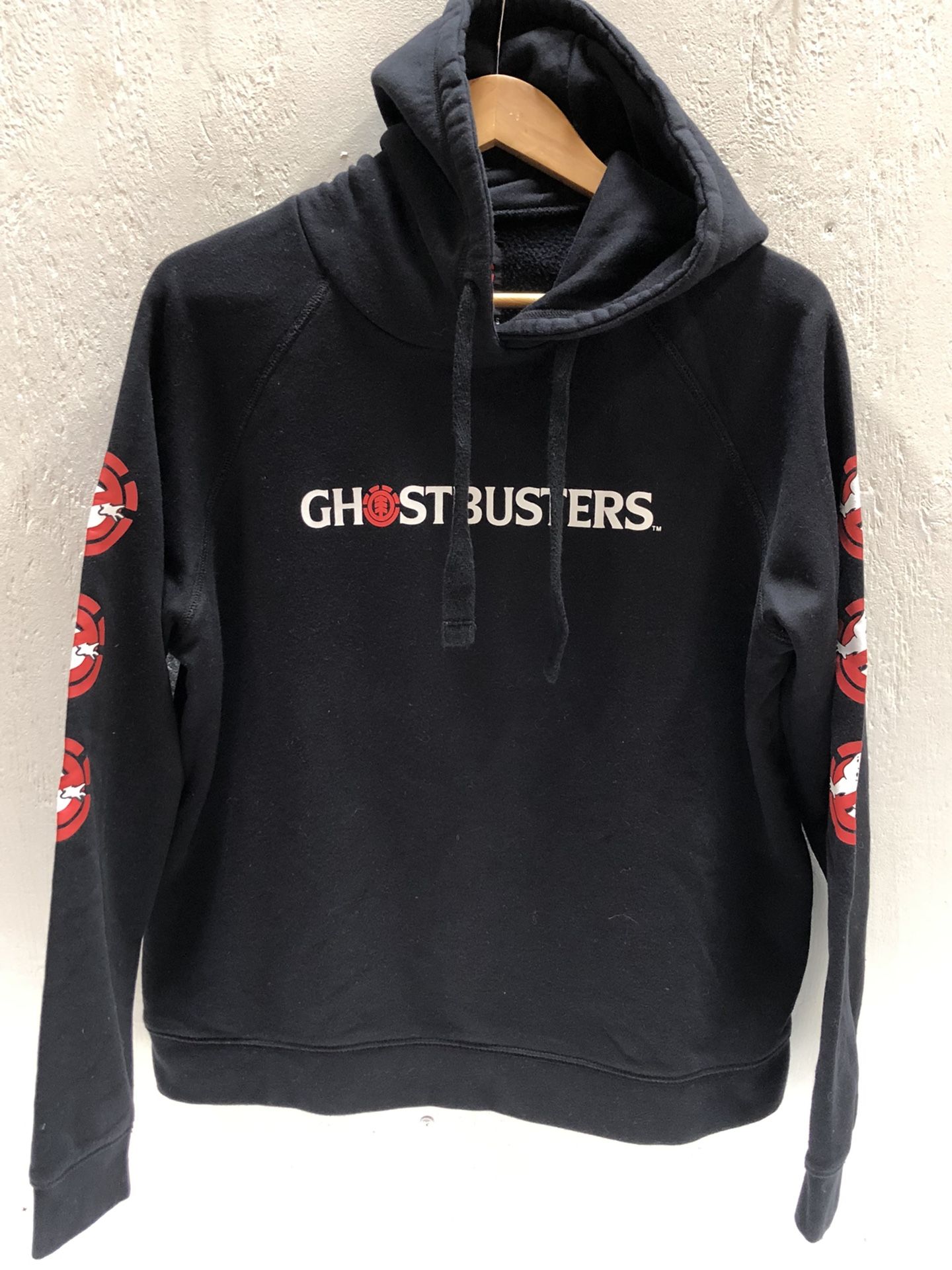 Ghost Busters Hooded Sweatshirt Pull Over Size M 