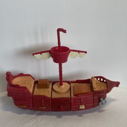 McDonald’s Disney Peter Pan Ship Boat Hook Smee Lost Boy Happy Meal Toy McD 2002McDonald’s