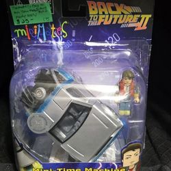 Minimates Back To The Future Part II Mini-Time Machine with Marty McFly