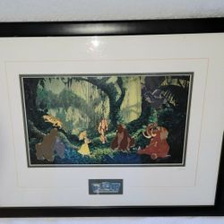 DISNEY TARZAN LIMITED EDITION FRAMED PIN SET WITH COA