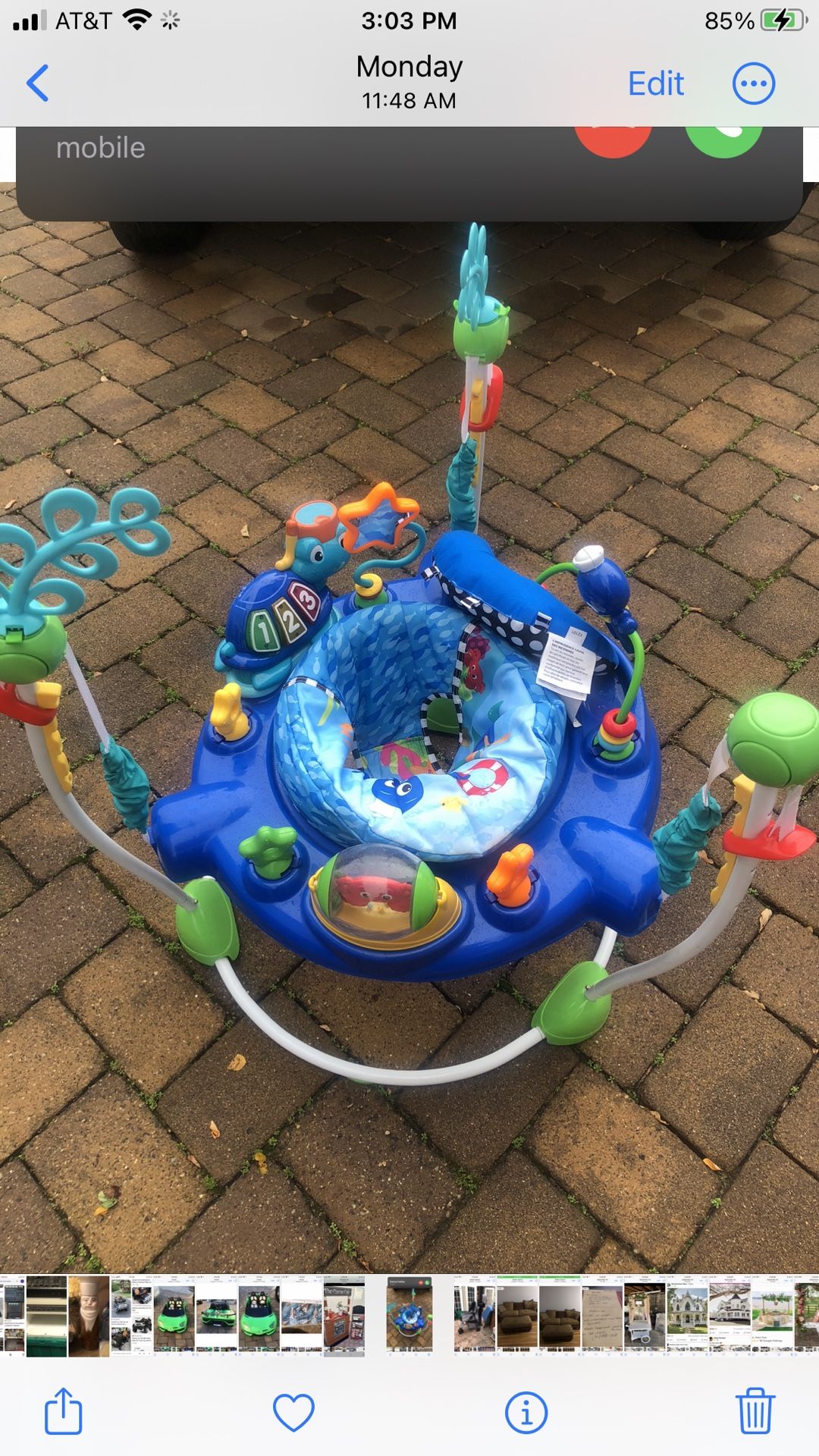 Activity Baby Bouncer