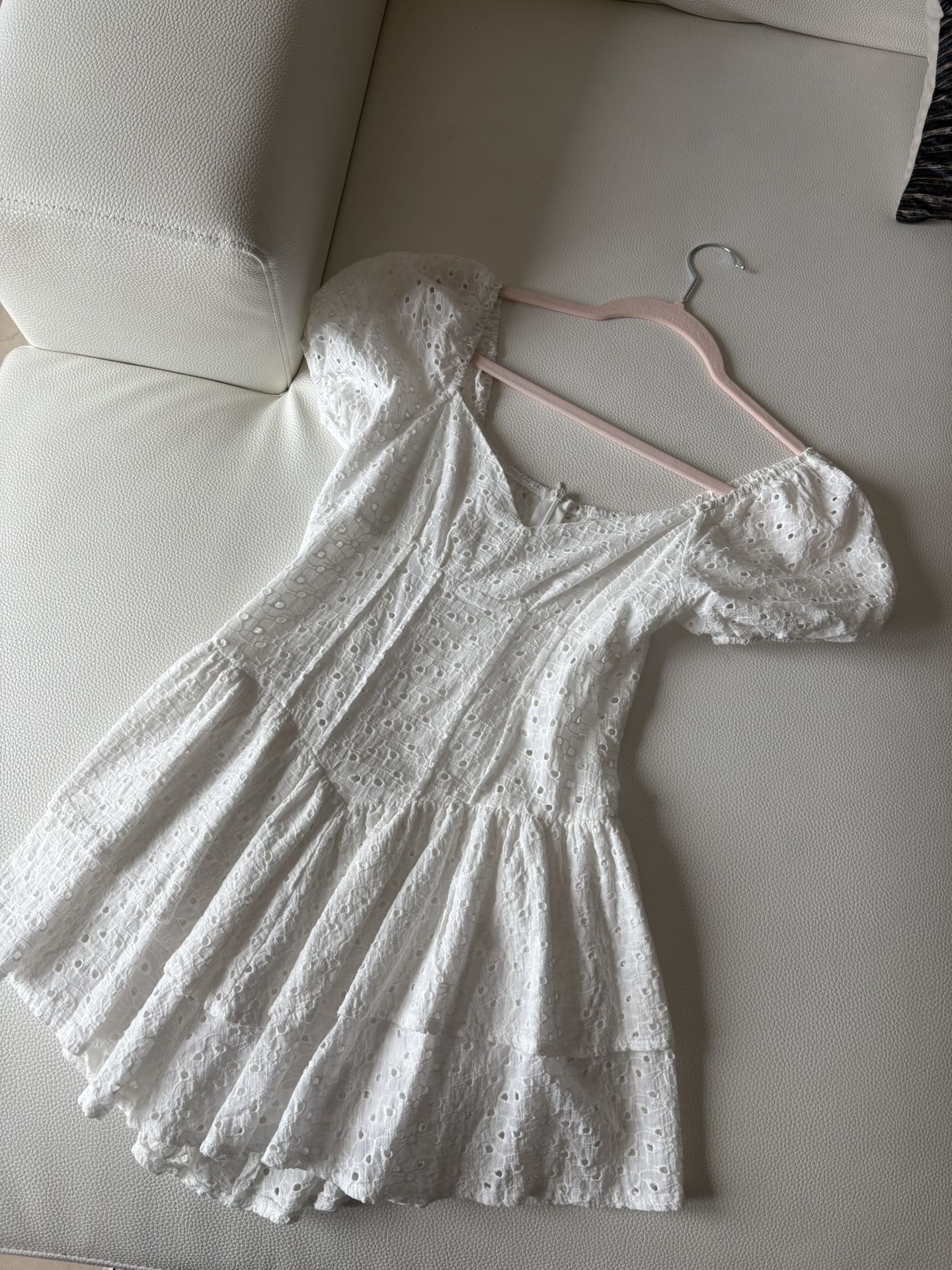 White boutique dress