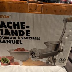 BRAND NEW MANUAL OLD FASHIONED MEAT GRINDER