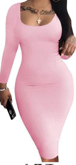 Pink dress sz medium