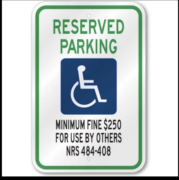 Handycap Sign