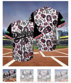Dodgers Jersey DÃa De Los Muertos