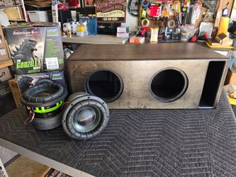 American Bass Godzilla or DD Audio 608F and Ported Enclosure