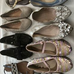 Size-7.5(7 And Half)-party Sandle And Shoes 8 Pairs Each 15 Dollars 