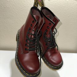 Red Dr Martens Women’s Size 5
