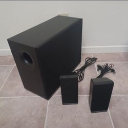 Vizio S4251w-B4 Subwoofer + Two Rear Satellite Speakers 
