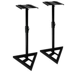 Gearlux Studio Monitor Stands with Four Locking Height Adjustment Positions up to 42.5 Inches $50