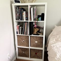 White Cube shelving 4x2