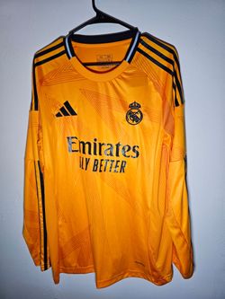 Real Madrid Away Longsleve Jersey