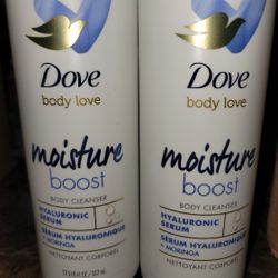 dove moisture boost body cleanser 