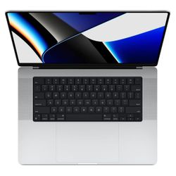 Silver 16-inch MacBook Pro M1 Pro 16GB unified memory 1TB SSD, 16-core GPU NWOB