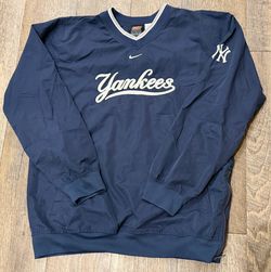 Vintage Nike Team New York Yankees Windbreaker Pullover Jacket size Large
