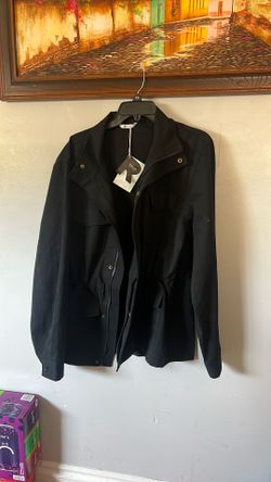 Chaqueta casual. Negra  para hombre