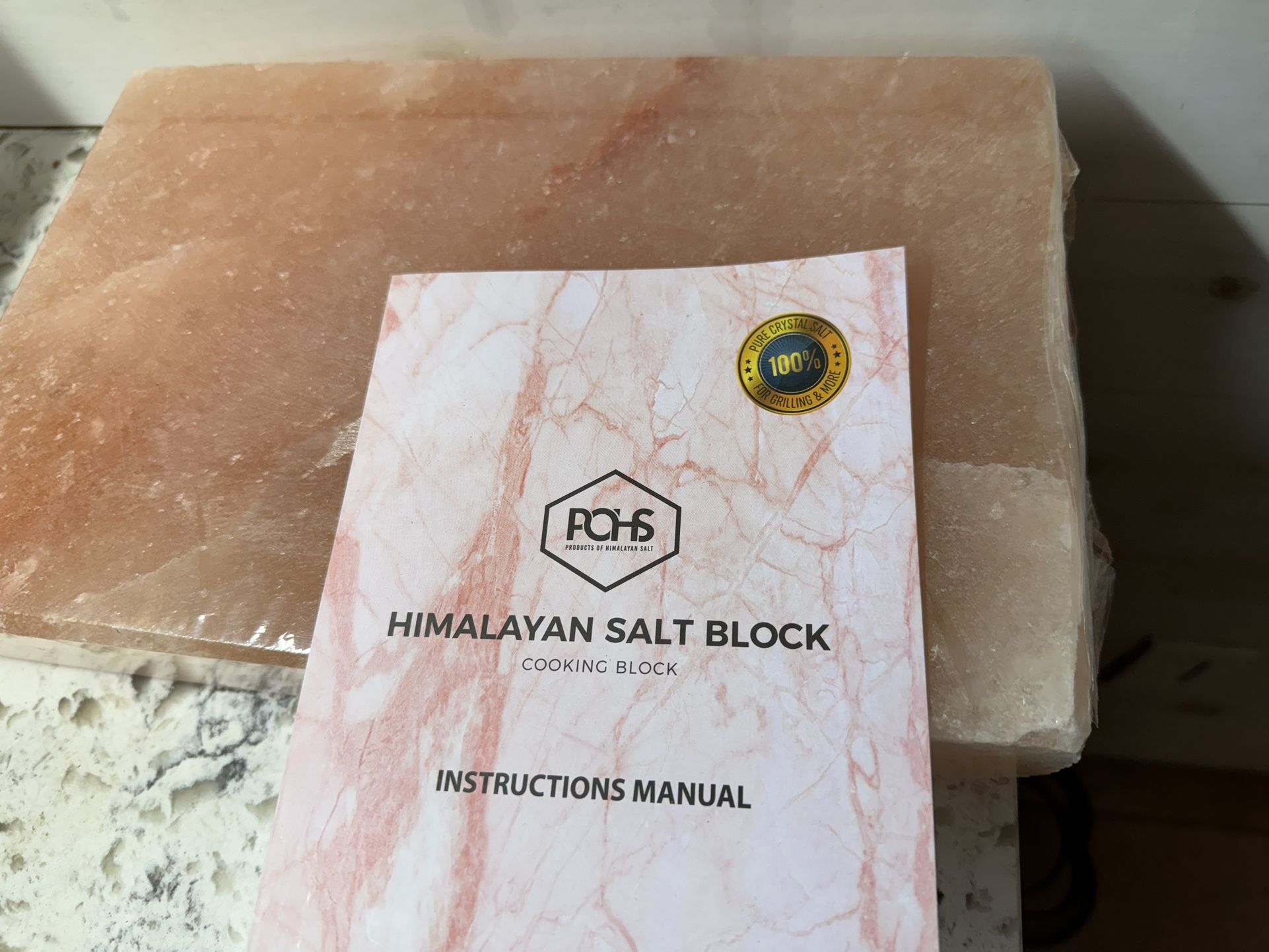 New Himalayan Salt Cooking Block