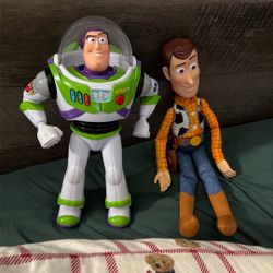 Buzz Lightyear And Woody Toy Story 16inch