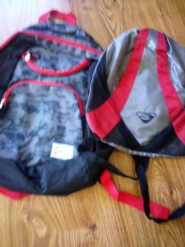 Boys Backpack And Gym Bag