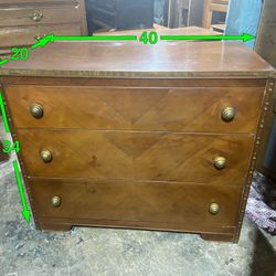 3 Drawer Dresser