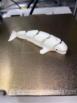 3D printed Articulated Pilot Whale