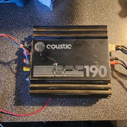  Car amplifier 
