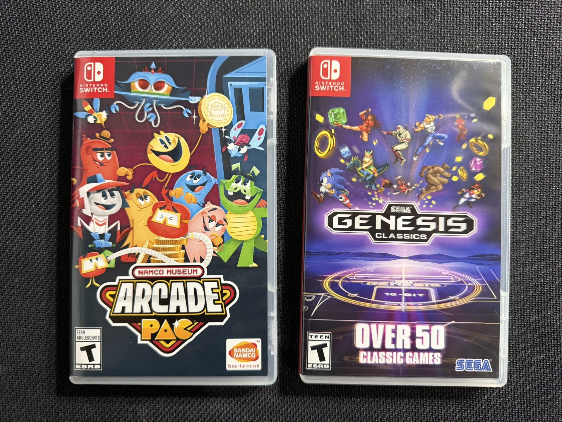 Namco Museum Arcade PAC & Sega Genesis Classics - Nintendo Switch 