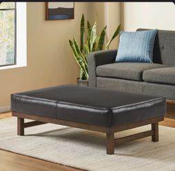 Modern Faux Leather XL otttoman