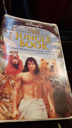 The Jungle book vhs tape