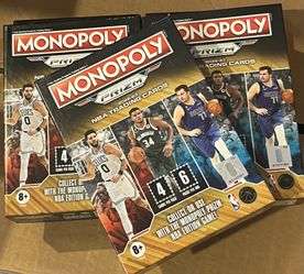 5 x 2022-2023 Monopoly Prizm Sealed Box