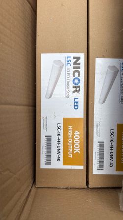 Nicor Led Lights 4’ 4000K