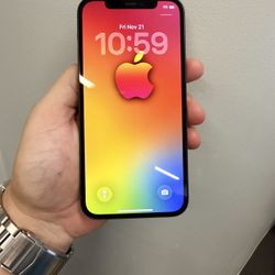 IPhone 12  64  GB,  Pristine Condition Like New!.  UNLOCKED use any carrier.  Hablo Espanol.    
