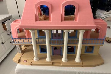 Vintage Little Tikes Grand Mansion Doll house Collectible Barbie make offer