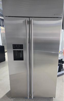 Electrolux 42 built-in stainless steel refrigerator