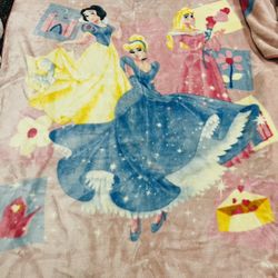 3 Disney Blankets For Kids In Excellent Condition  $15 Each 