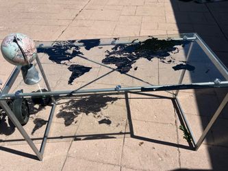 World Map Desk