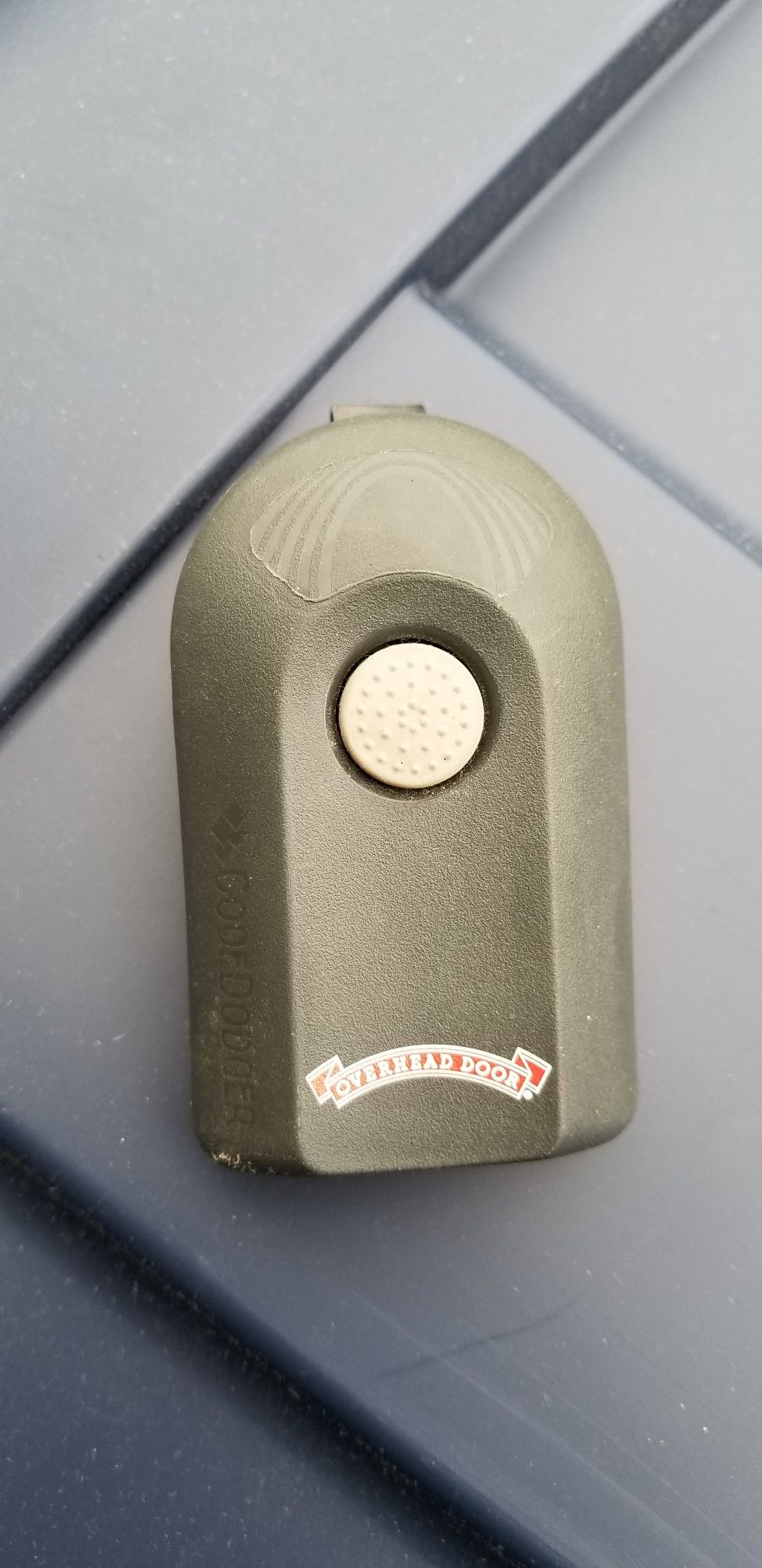 Garage door remote