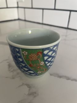 Authentic Japanese Porcelain Teacup