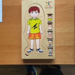 Kids Body Puzzle - 5 Layers 