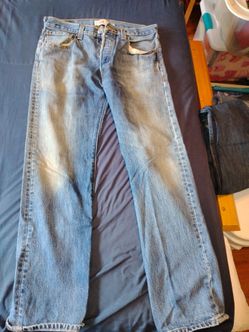 Levi's 501 Original Straight Leg Button-Fly Jeans w 33 L 32 men's