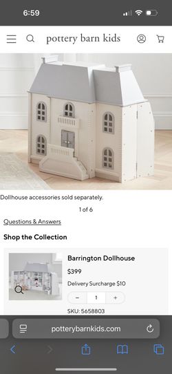 Pottery Barn Kids Dollhouse