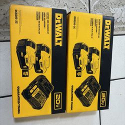 Dewalt 20 V Max Battery And Charger Kit