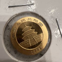 2002 Panda Gold Coin