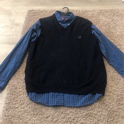 Chaps Shirt & Sweater