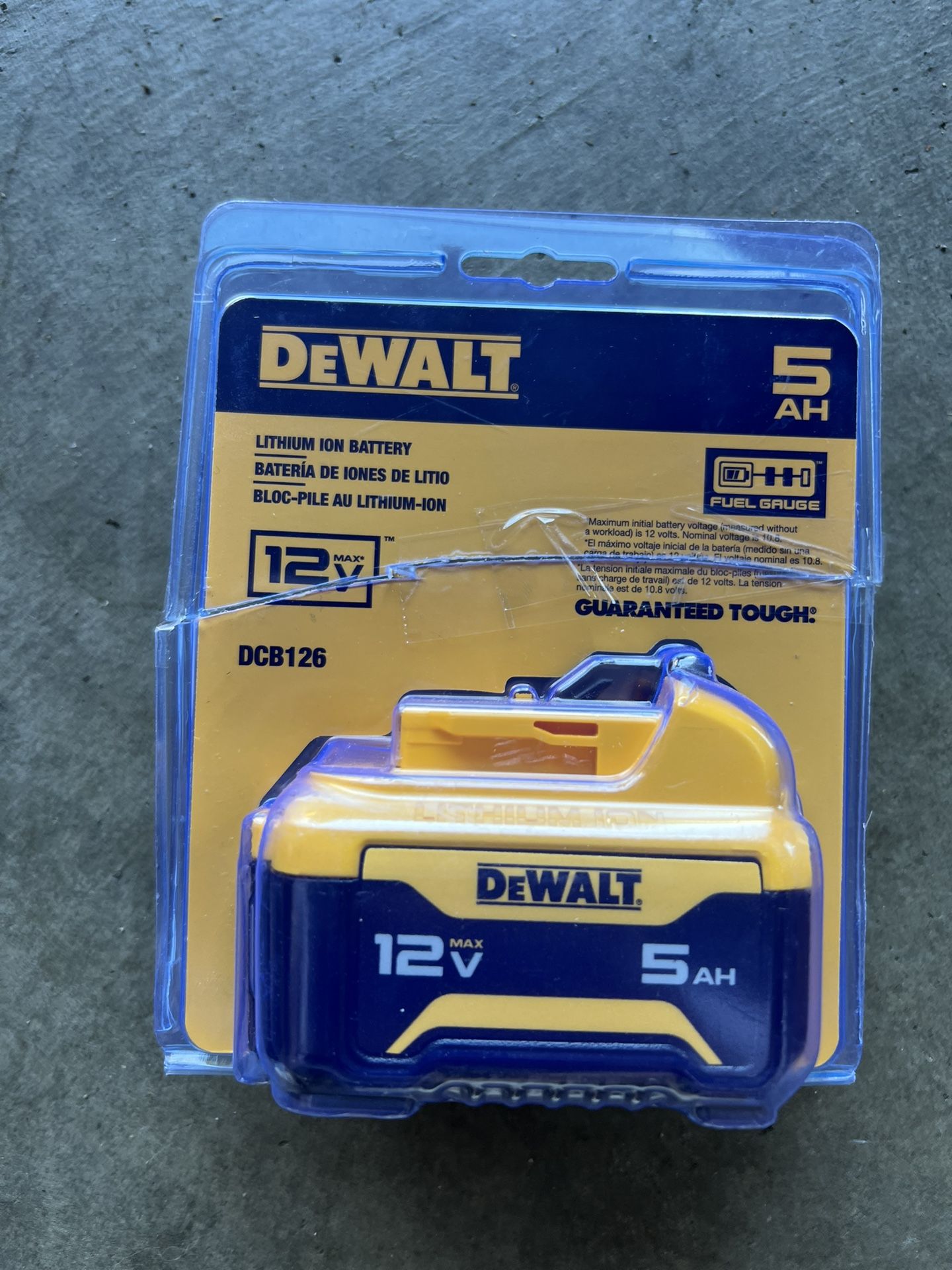 Dewalt lithium ion battery