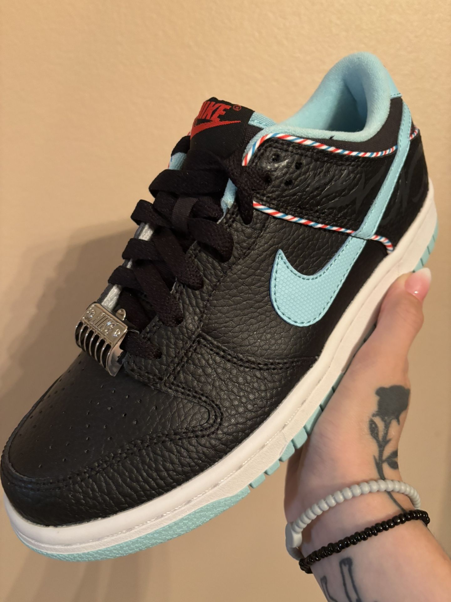 Dunk Low SE GS ‘Barber Shop - Black’