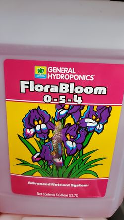 General Hydroponics Flora bloom 6gal