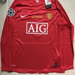 2008 Cristiano Ronaldo 2008 Ucl Final Jersey