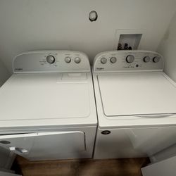Whirlpool Washer & Dryer